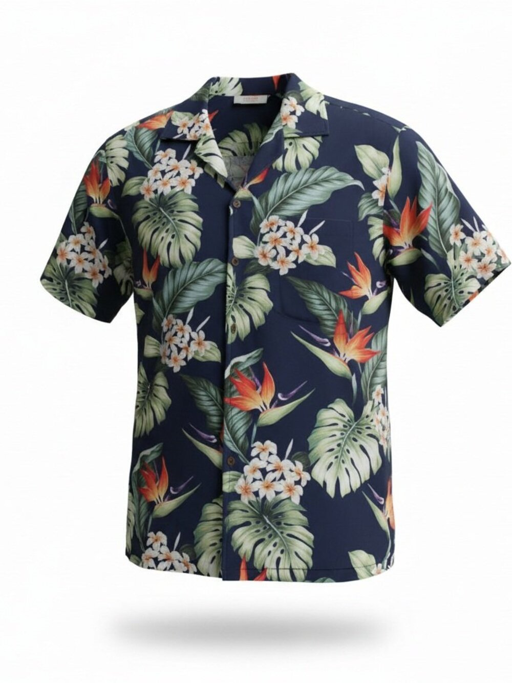 Pacific Legend Classic Floral Hawaiian Aloha Shirt Medium Tropical